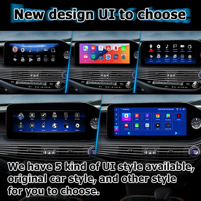 Lexus LS500h LS500 LS350 2022 Android 13 Videooberfläche 8+128GB auf Basis von Qualcomm