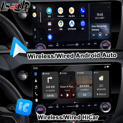 Lsailt Qualcomm Lexus Video-Schnittstelle für Lexus NX260 NX350H LX RX ES Infotainment-Schnittstelle inklusive YouTube, NetFlix