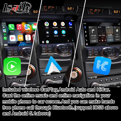 HDMI 8G Android Multimedia-Schnittstelle mit CarPlay, YouTube, Google Play, NetFlix für Nissan Patrol 370Z Quest, Android 13