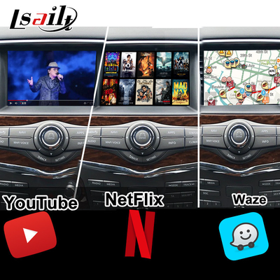 Lsailt 8G Smart Infotainment Modul für Nissan Armada Patrouille Unterstützung Kopfschirm, drahtlose CarPlay, NetFlix