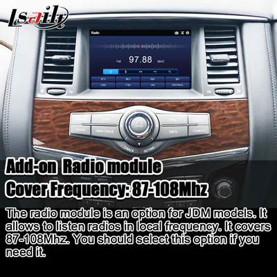 Lsailt 8G Smart Infotainment Modul für Nissan Armada Patrouille Unterstützung Kopfschirm, drahtlose CarPlay, NetFlix