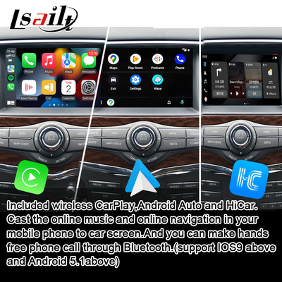 Lsailt 8G Smart Infotainment Modul für Nissan Armada Patrouille Unterstützung Kopfschirm, drahtlose CarPlay, NetFlix