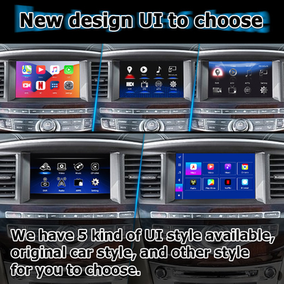 Android 13 Carplay Schnittstelle Box Yandex Navi Für Infiniti QX60 / JX35 Qualcomm 8+128 System