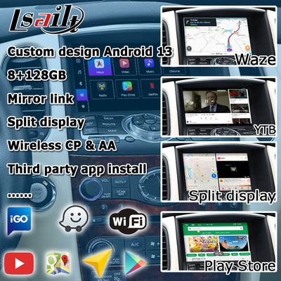 Infiniti QX50 / EX EX35 EX37 Auto Android 13 Systemoberflächenbox mit Carplay Android automatisches Display Lsailt