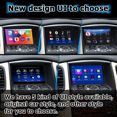 Infiniti QX50 / EX EX35 EX37 Auto Android 13 Systemoberflächenbox mit Carplay Android automatisches Display Lsailt