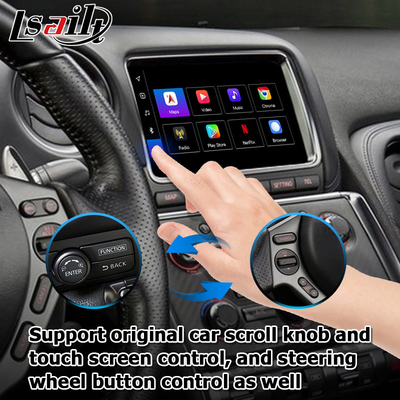 Android 13 8+128 Navigation drahtlose Carplay Android Auto Video-Schnittstelle für Nissan GT-R GTR R35