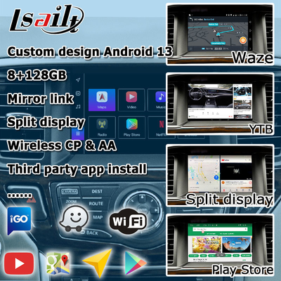 Nissan Pathfinder R52 Android 13 Video Schnittstelle drahtlose Carplay 8+128 Android Basis