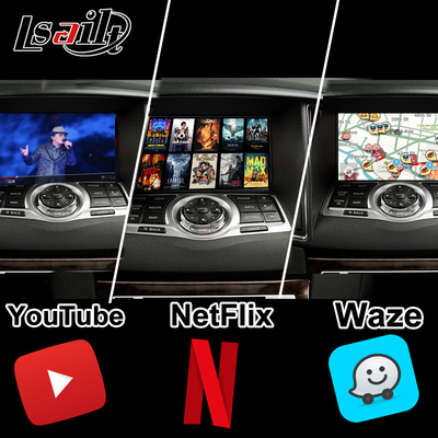Lsailt 8G CarPlay&Android Video-Schnittstelle für Nissan Maxima 09-15 Infiniti G37 mit Google, YouTube, NetFlix