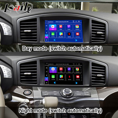 Lsailt Android 13 Smart Android Infotainment Modul für Nissan Quest 2011-2022 unterstützt drahtloses CarPlay, NetFlix