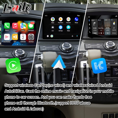 Lsailt Android 13 Smart Android Infotainment Modul für Nissan Quest 2011-2022 unterstützt drahtloses CarPlay, NetFlix
