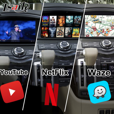 Lsailt Android 13 Smart Android Infotainment Modul für Nissan Quest 2011-2022 unterstützt drahtloses CarPlay, NetFlix