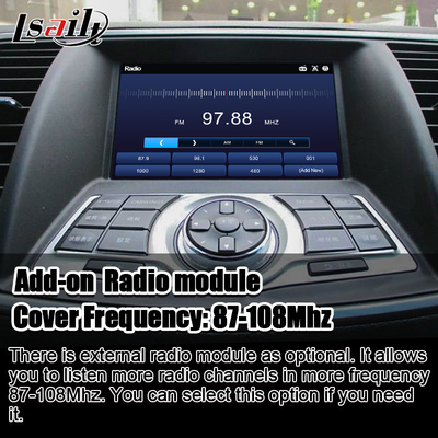 Nissan Multmedia Interface für Teana J32 Murano Quest Patrol Android 13 Infotainment Modul mit NetFlix, YouTube
