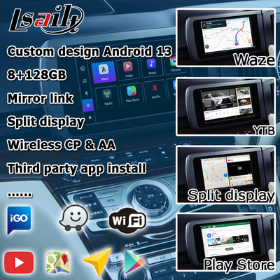 Nissan Elgrand E51 Serie 3 Android 13 Qualcomm 8+128GB Carplay Android Auto Video-Schnittstelle