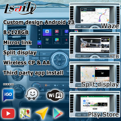 Nissan Armada TA60 Fabrik-Stil Android Multimedia-Video-Schnittstelle, unterstützen Sie drahtlose Carplay Android Auto