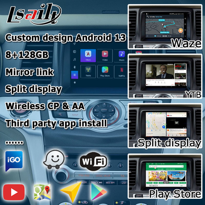 Nissan Murano Z51 Android 13 Carplay Android Auto basiert auf Qualcomm 13 8+128GB