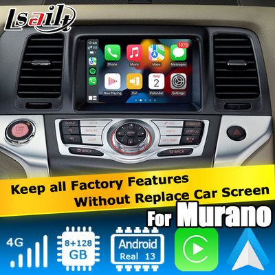 Nissan Murano Z51 Android 13 Carplay Android Auto basiert auf Qualcomm 13 8+128GB