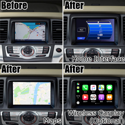 Nissan Murano Z51 Android 13 Carplay Android Auto basiert auf Qualcomm 13 8+128GB