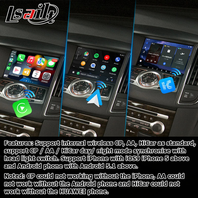 Nissan Maxima A35 Android 13 Carplay Android Auto Multimedia-Video-Schnittstelle