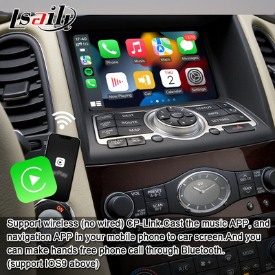 Lsailt 8G Android Infotainment Modul für Infiniti EX QX50 2008-2017 inklusive drahtloses CarPlay, YouTube, NetFlix