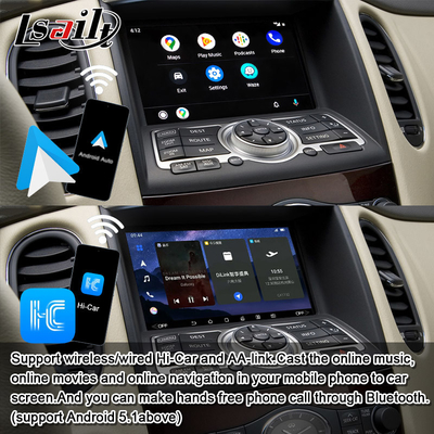 Lsailt 8G Android Infotainment Modul für Infiniti EX QX50 2008-2017 inklusive drahtloses CarPlay, YouTube, NetFlix