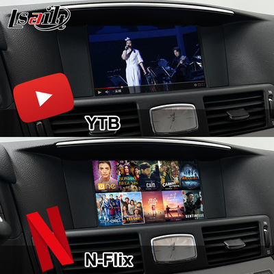 8G Qualcomm Android Multimedia-Schnittstelle für Infiniti Q70 M45 M25 2010- Wireless CarPlay Box, Android Auto, NetFlix