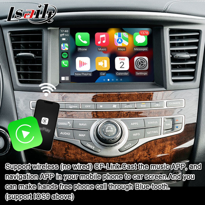 Lsailt 8G Android Multimedia-Schnittstelle für Infiniti QX60 JX35 2011-2020 Integrierte drahtlose CarPlay, Android Auto