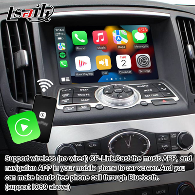 Lsailt 8G Android Infotainment Modul für Infiniti Q60 G37 G35 Q40 2008-2016 inklusive drahtloses CarPlay, Android Auto