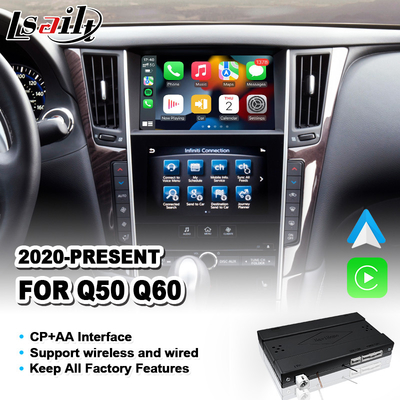 Lsailt CP + AA OEM Integration Carplay Schnittstelle für 2020-2023 Infiniti Q50