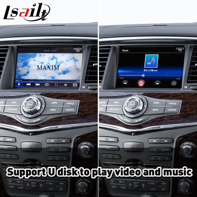 Carplay Android Auto Multimedia-Schnittstelle für 2020-2023 Nissan Patrol Y62