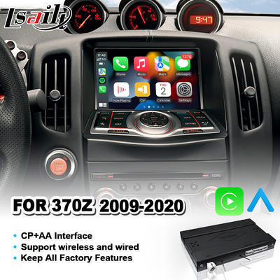 Wireless Carplay Android Auto Mirrorlink Schnittstelle für 2009-2020 Nissan 370Z GT Nismo