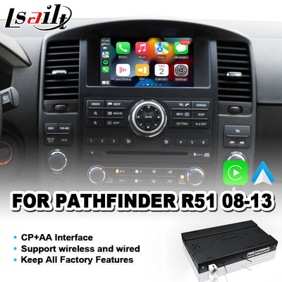 Drahtlose Android Auto Integration Carplay-Schnittstelle für den Nissan Pathfinder R51 Navara D40