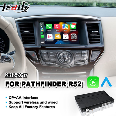 Lsailt Android Auto Wireless Carplay Interface für den Nissan Pathfinder R52
