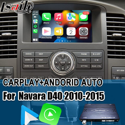 OEM-Integration drahtlose Apple CarPlay-Schnittstelle für Navara D40 Nissan Pathfinder R51 2010-2016 Android Auto,Plug and Play, Mirror Link