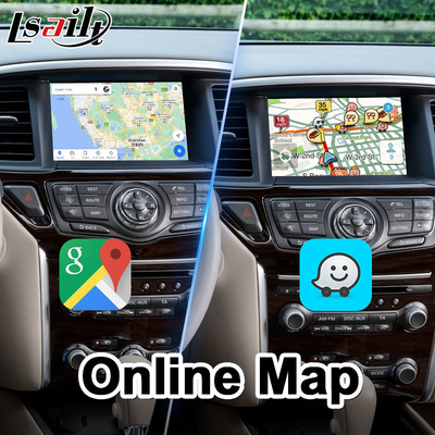 Lsailt Android Video Interface für Nissan Pathfinder R52 mit Wireless Carplay Android Auto