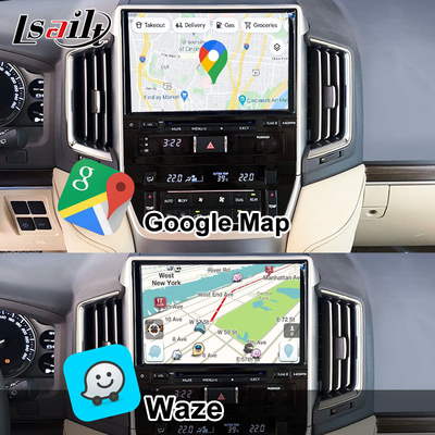 Wireless CarPlay-Schnittstelle für Toyota Land Cruiser 200 GX-R,VX-R 2018-2021 Fujitsu Hauptgerät mit Android Auto, Linux System