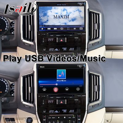 Wireless CarPlay-Schnittstelle für Toyota Land Cruiser 200 GX-R,VX-R 2018-2021 Fujitsu Hauptgerät mit Android Auto, Linux System