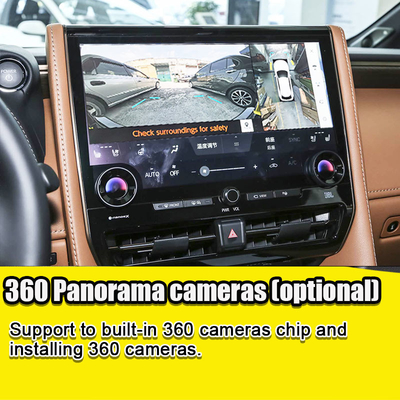 Android 13 Android Multimedia-Schnittstelle für Toyota Alphard 40 Serie 2023-2024 Harrier, Vellfire Unterstützung für YouTube, NetFlix, Google Play, 360 Panorama-Kameras