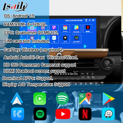 Android 13 Multimedia-Schnittstelle für Toyota Crown 2023-2024 Royal Majesta Athlete Infotainment Modul OEM Nachrüstung