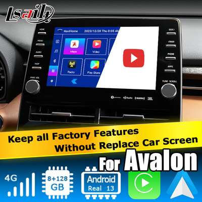 8 Zoll-Android-carplay Videoselbstschnittstellen-Videoschnittstelle für Toyota-avalon berühren Geschenk 3 2018