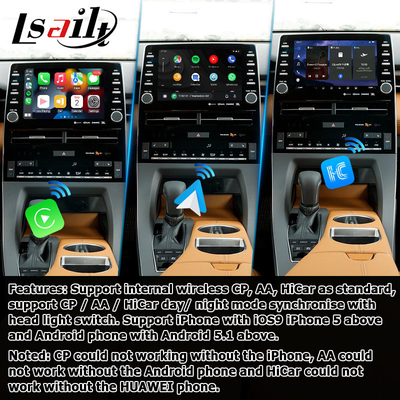 8 Zoll-Android-carplay Videoselbstschnittstellen-Videoschnittstelle für Toyota-avalon berühren Geschenk 3 2018