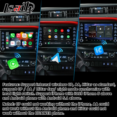 Toyota Hilux Android 13 Multimedia-Video-Schnittstelle drahtlose Carplay Android Auto Touch 3