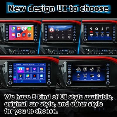 Toyota Hilux Android 13 Multimedia-Video-Schnittstelle drahtlose Carplay Android Auto Touch 3