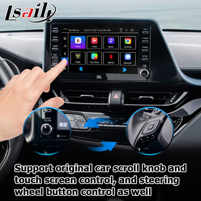 Toyota C-HR CHR Android 13 Multimedia-Schnittstelle mit drahtlosem Android Auto Carplay