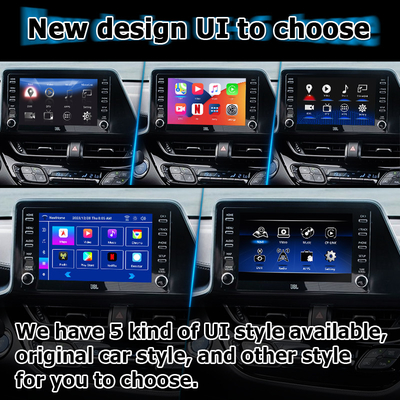 Toyota C-HR CHR Android 13 Multimedia-Schnittstelle mit drahtlosem Android Auto Carplay