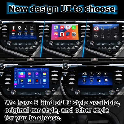Selbstvideoschnittstelle Toyota Camry Bluetooth Wifi USB Carplay Android des Bildschirm-