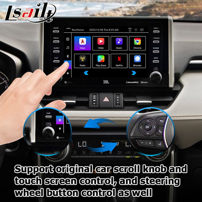 8+128GB Android 13 Carplay Android-Schnittstelle für Toyoat RAV4 2019 bis heute Touch N Go 3