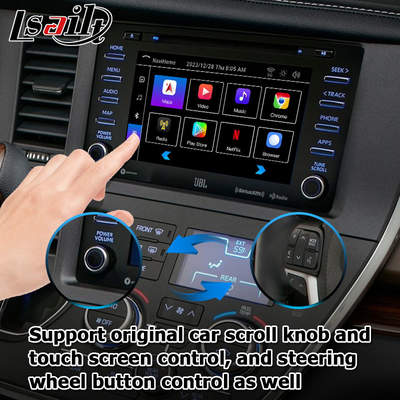 Android 13 Carplay Android Video-Schnittstelle Auto Box für Toyota Sienna