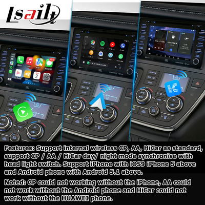 Android 13 Carplay Android Video-Schnittstelle Auto Box für Toyota Sienna
