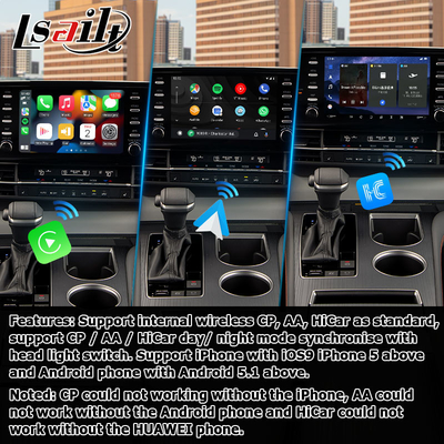 Auto Multimedia Video Schnittstelle Android Auto Carplay Schnittstelle Für TOYOTA Sienna