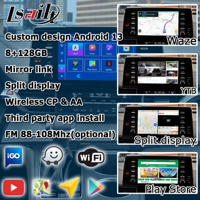 Auto Multimedia Video Schnittstelle Android Auto Carplay Schnittstelle Für TOYOTA Sienna